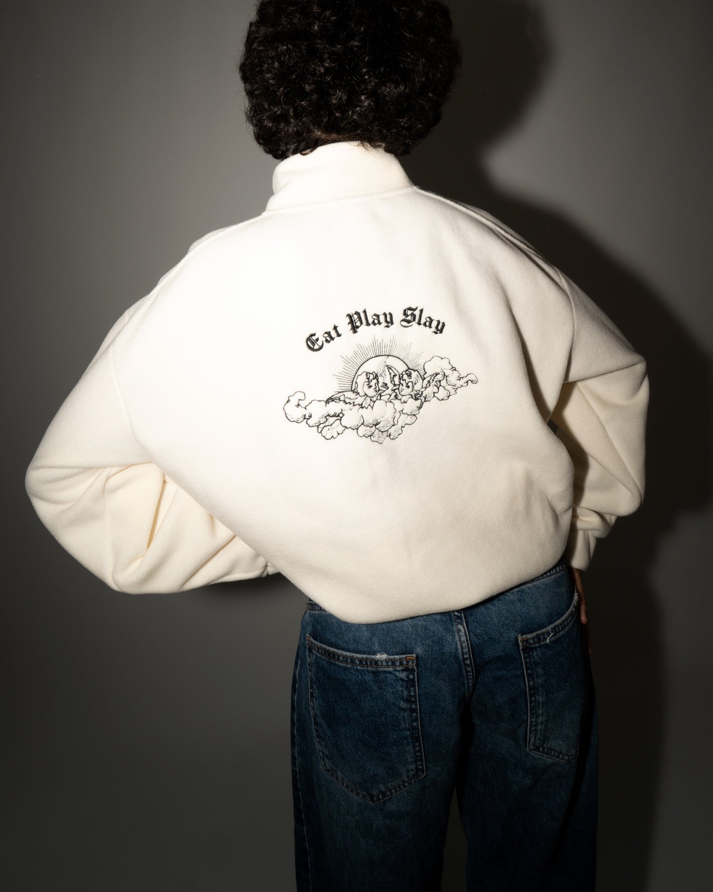 Eat Play Slay - OffWhite Fleece