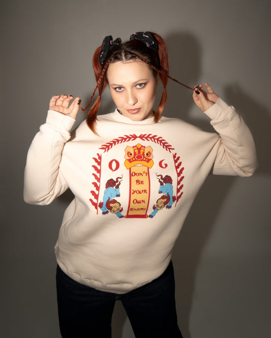 Own Your Power - Beige Hoodie