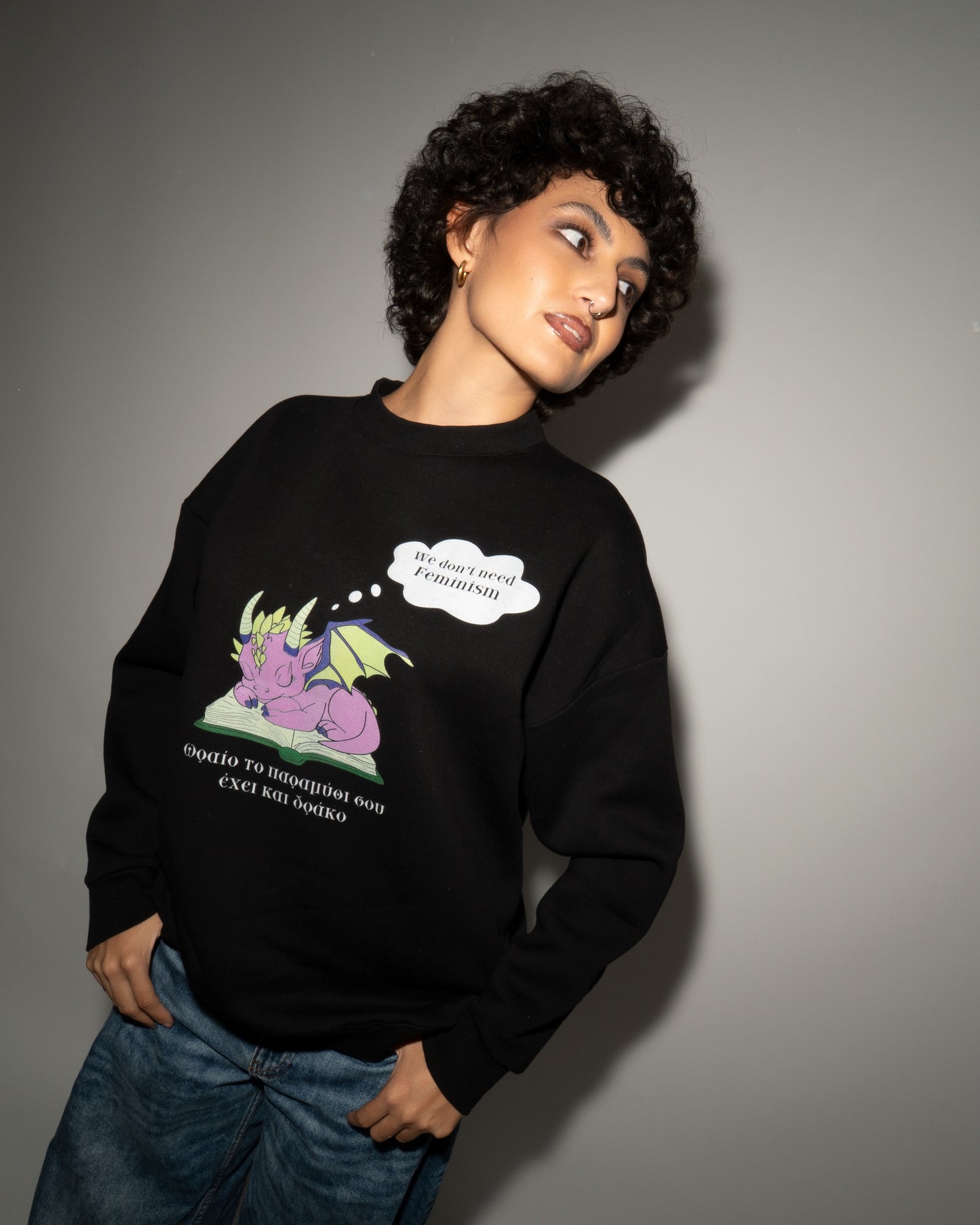 Fairytale Dragon - Black Hoodie