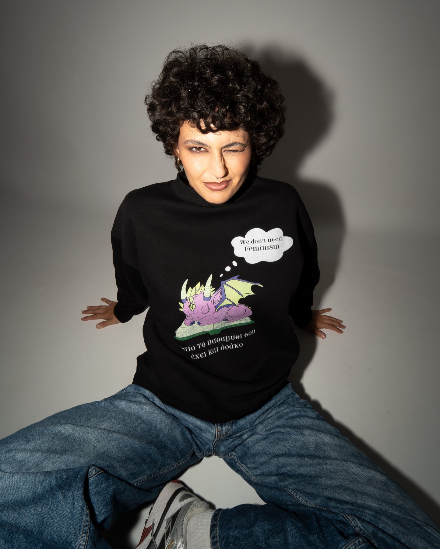 Fairytale Dragon - Black Hoodie