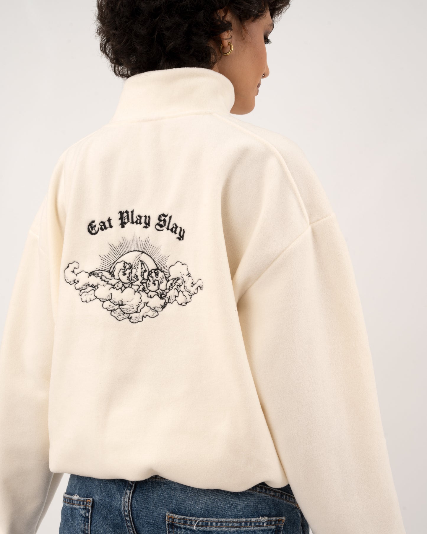 Eat Play Slay - OffWhite Fleece