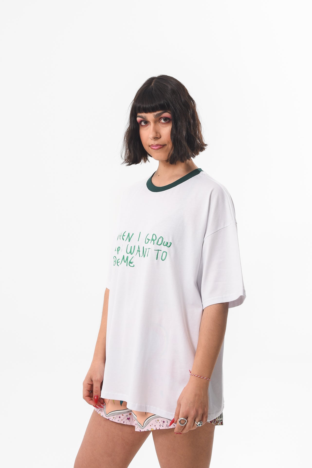 When I Grow Up - Ovary Gang x Missy Merida White Tshirt
