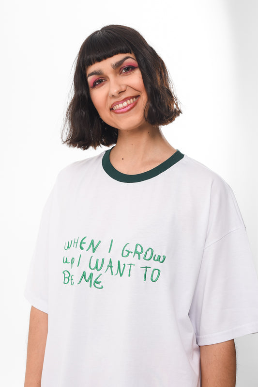 When I Grow Up - Ovary Gang x Missy Merida White Tshirt