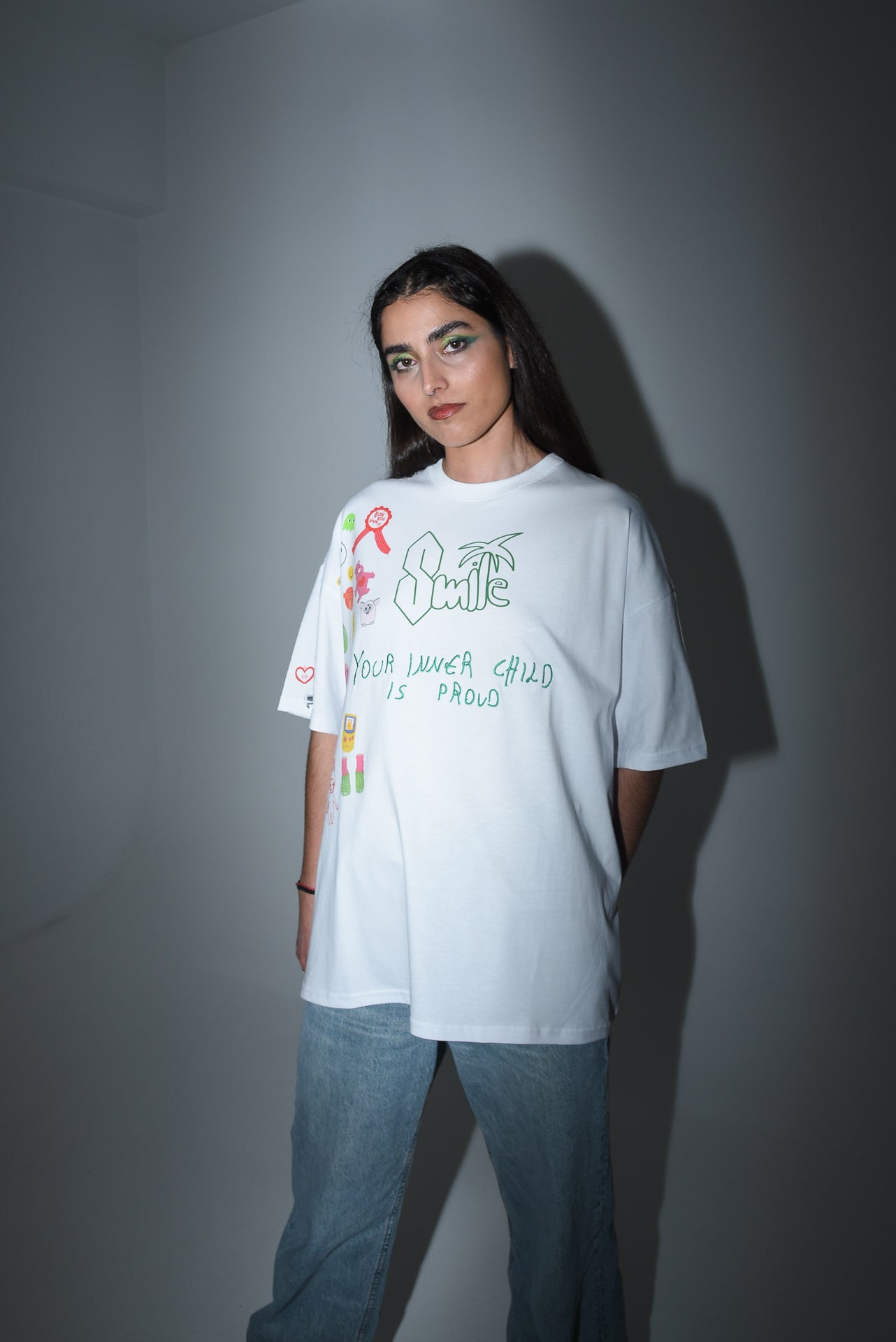 Inner Child - Ovary Gang x Missy Merida White Tshirt