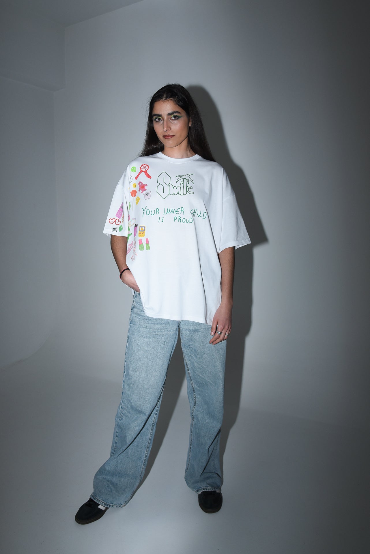 Inner Child - Ovary Gang x Missy Merida White Tshirt