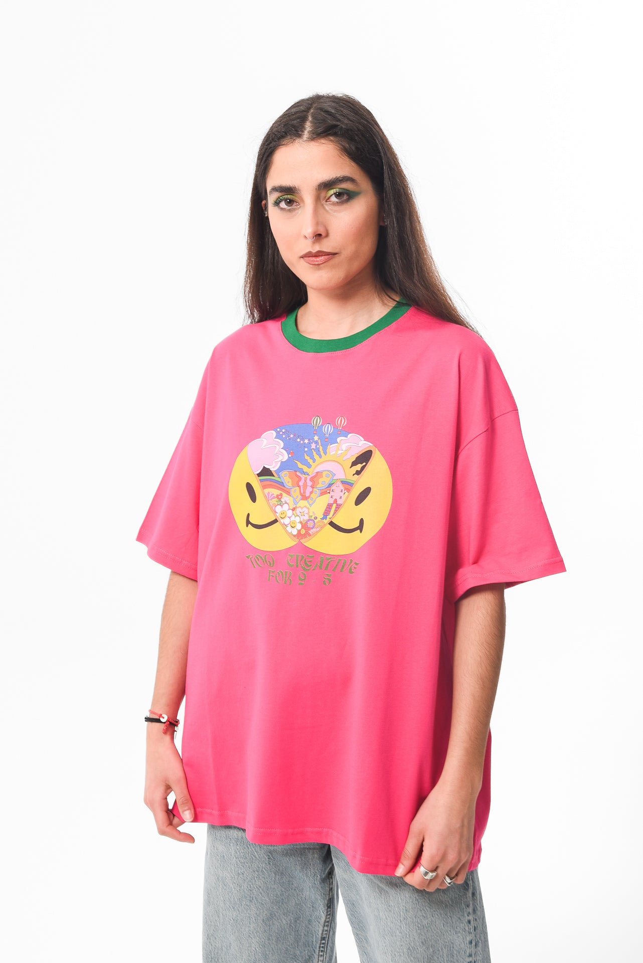 Too Creative - Fuchsia Tshirt