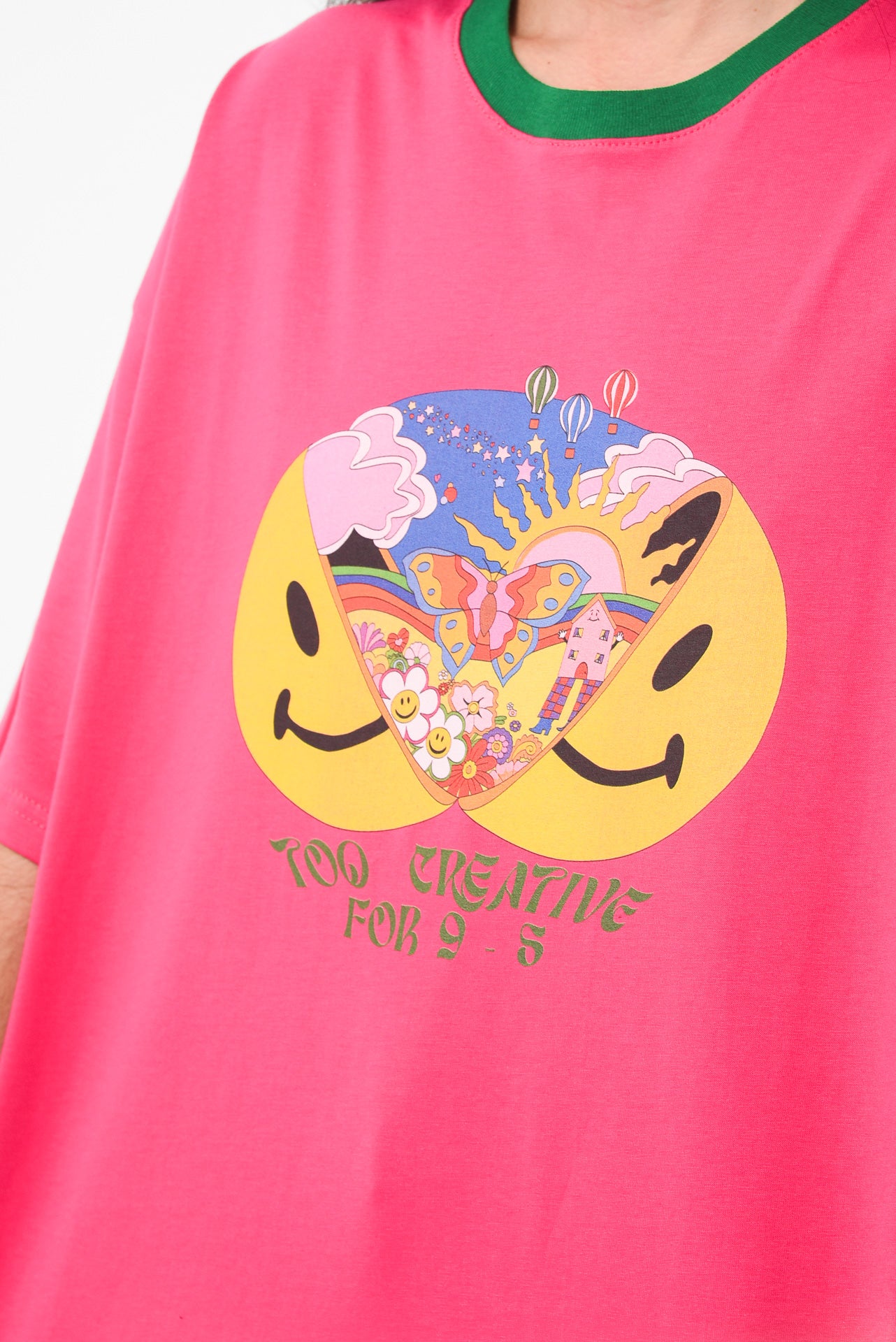 Too Creative - Fuchsia Tshirt