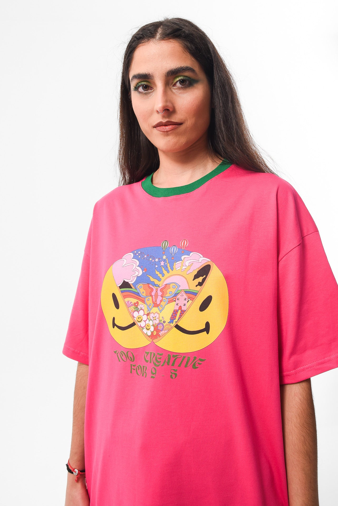 Too Creative - Fuchsia Tshirt