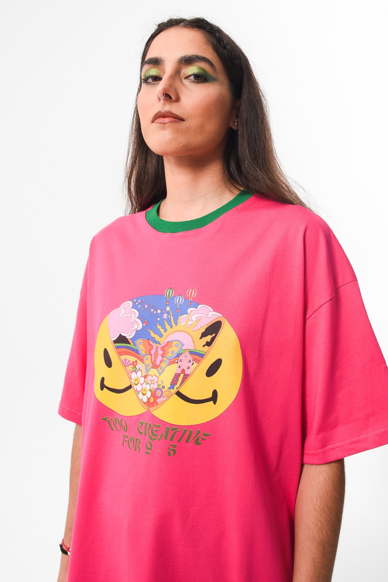 Too Creative - Fuchsia Tshirt