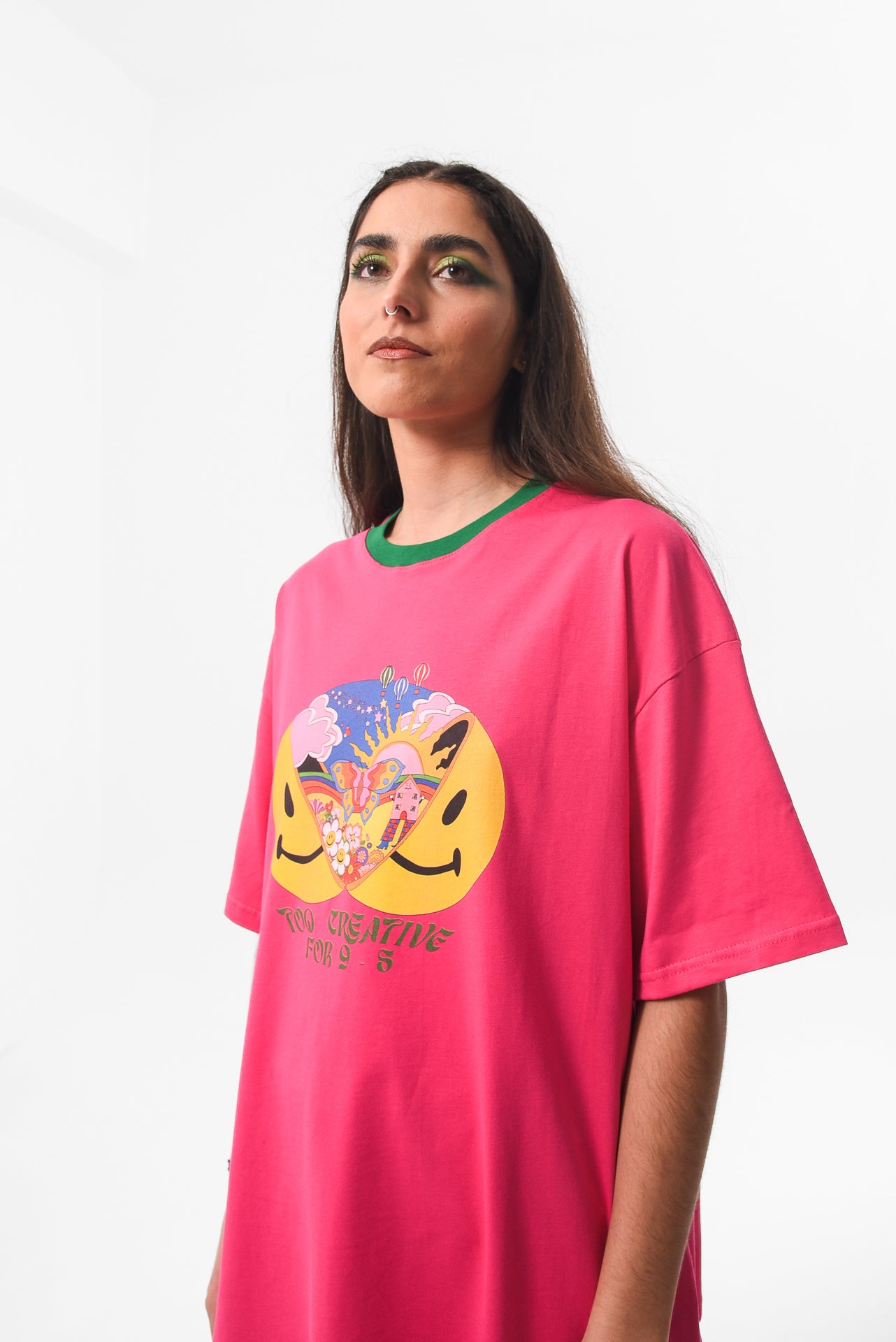 Too Creative - Fuchsia Tshirt