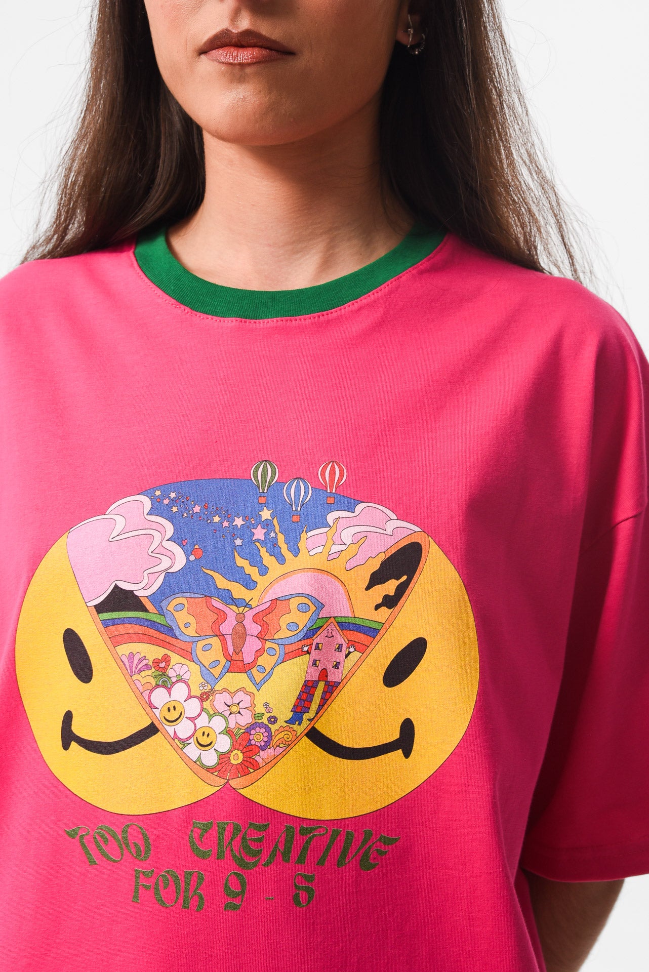 Too Creative - Fuchsia Tshirt