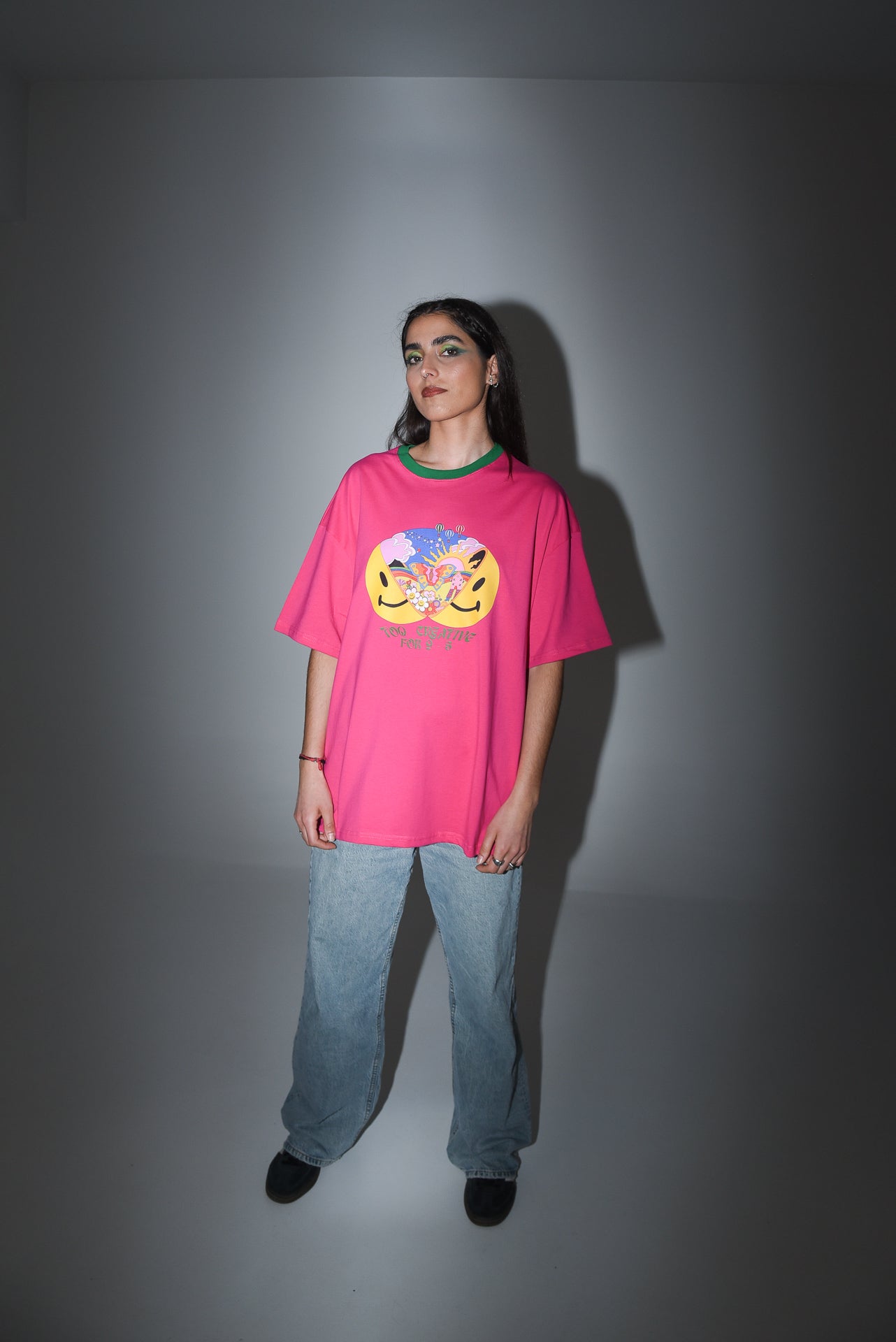 Too Creative - Fuchsia Tshirt