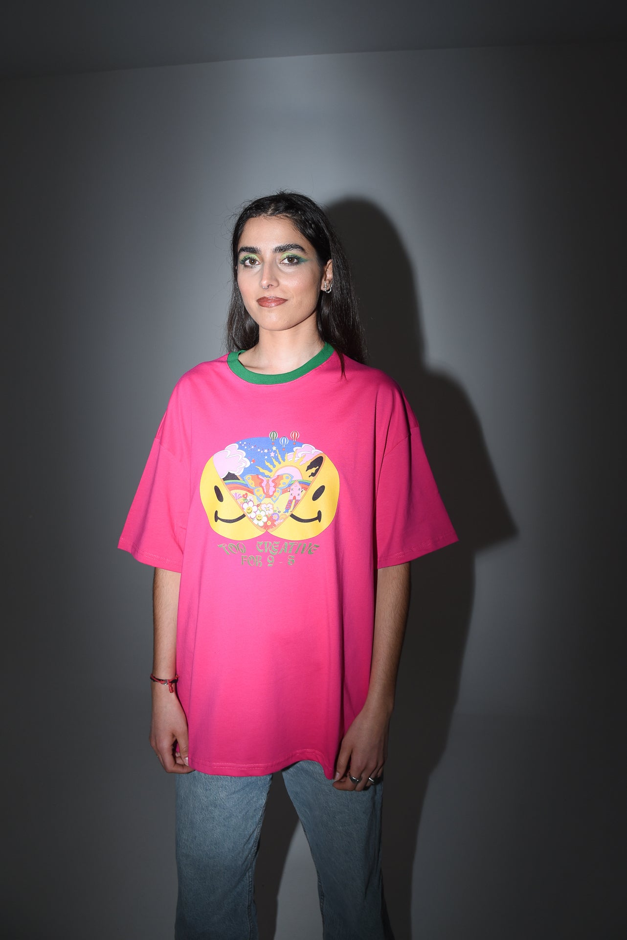 Too Creative - Fuchsia Tshirt