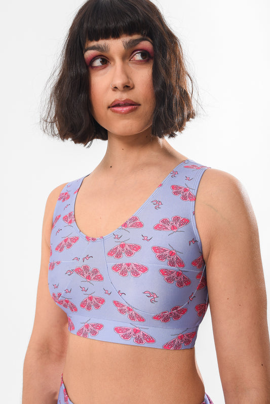 Love Moths - Athletic Bra