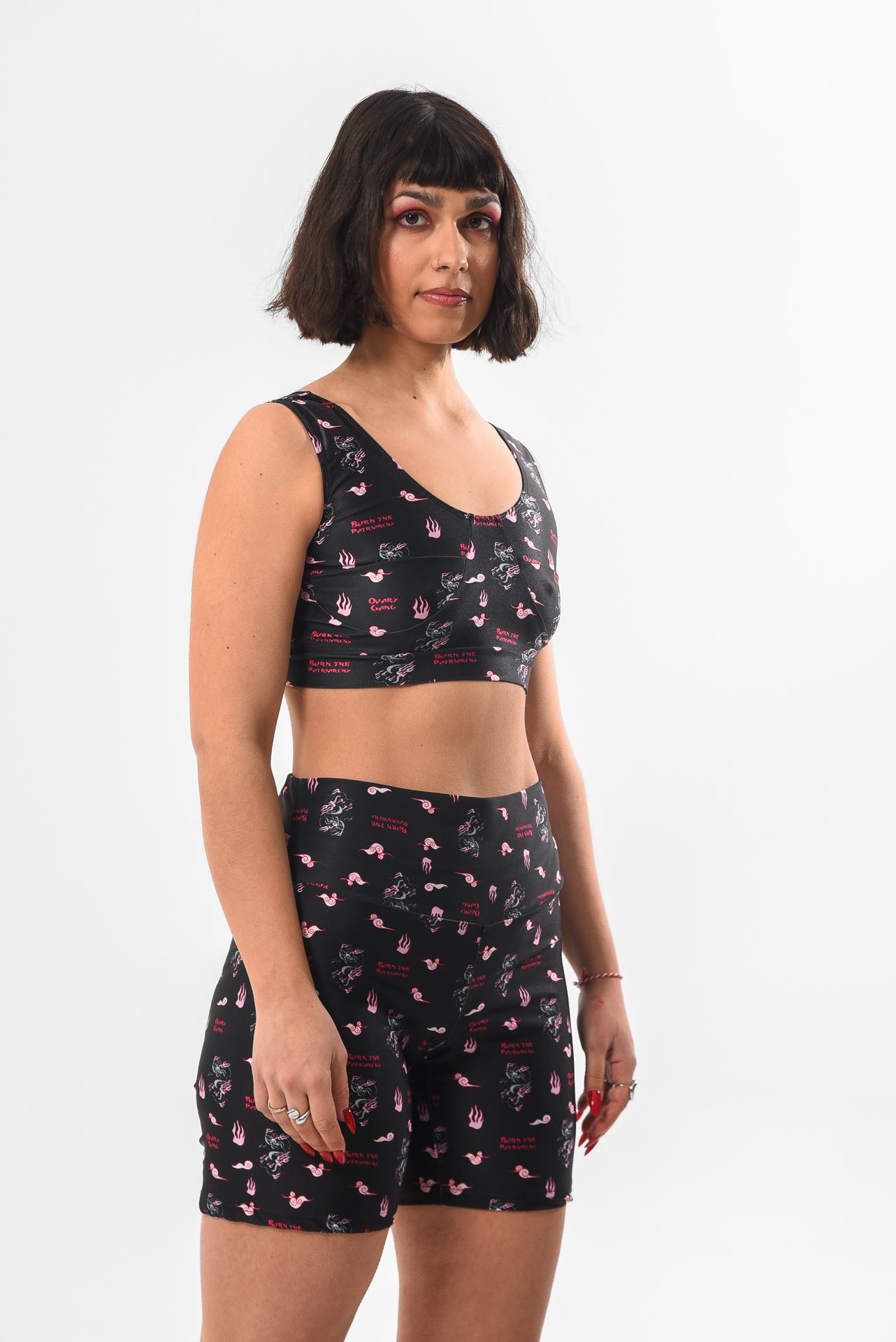 Burn The Patriarchy - Athletic Bra