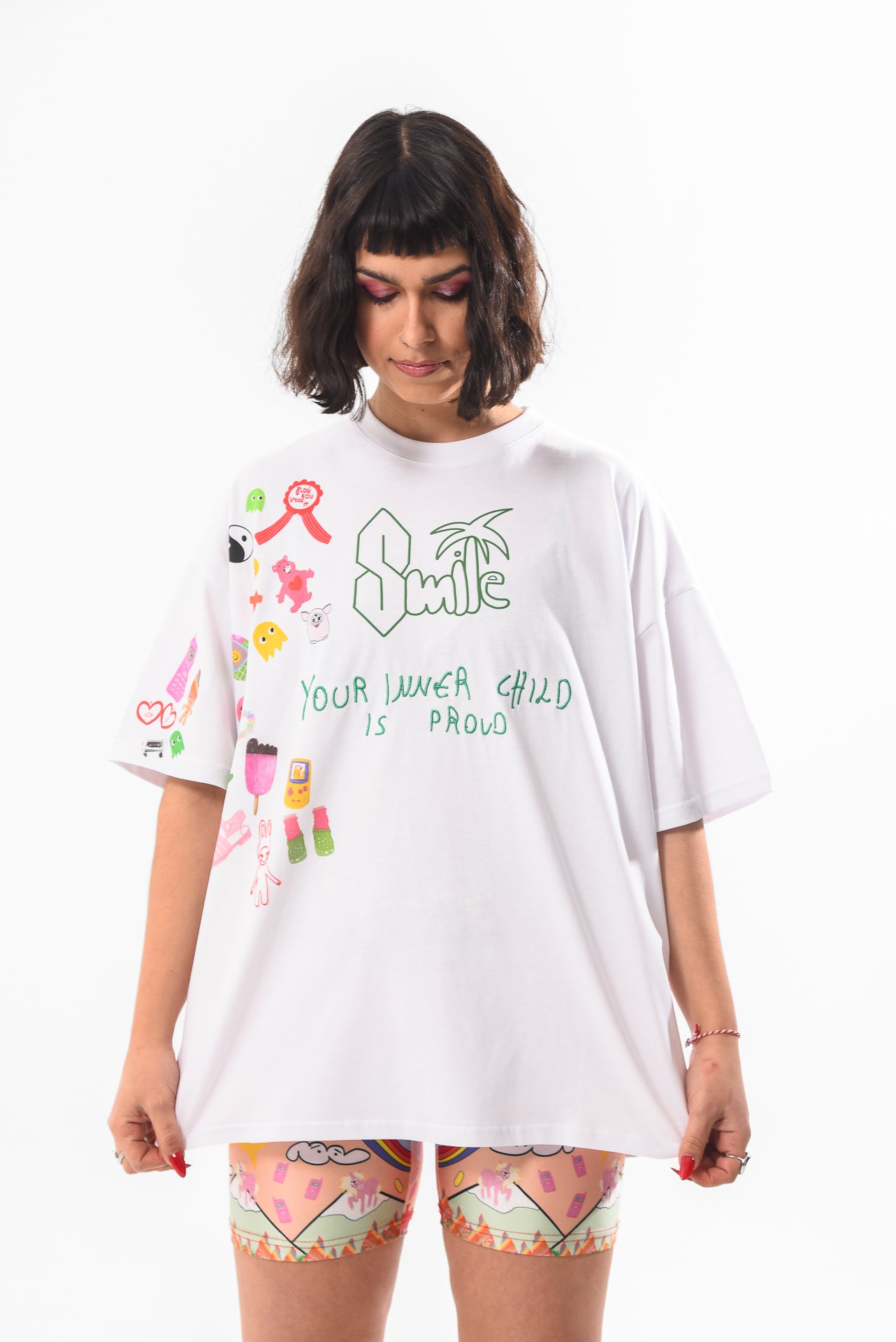 Inner Child - Ovary Gang x Missy Merida White Tshirt