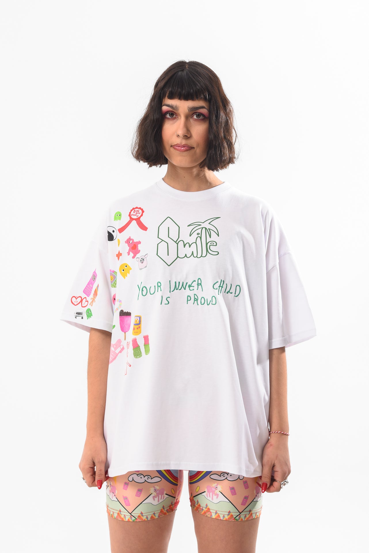 Inner Child - Ovary Gang x Missy Merida White Tshirt