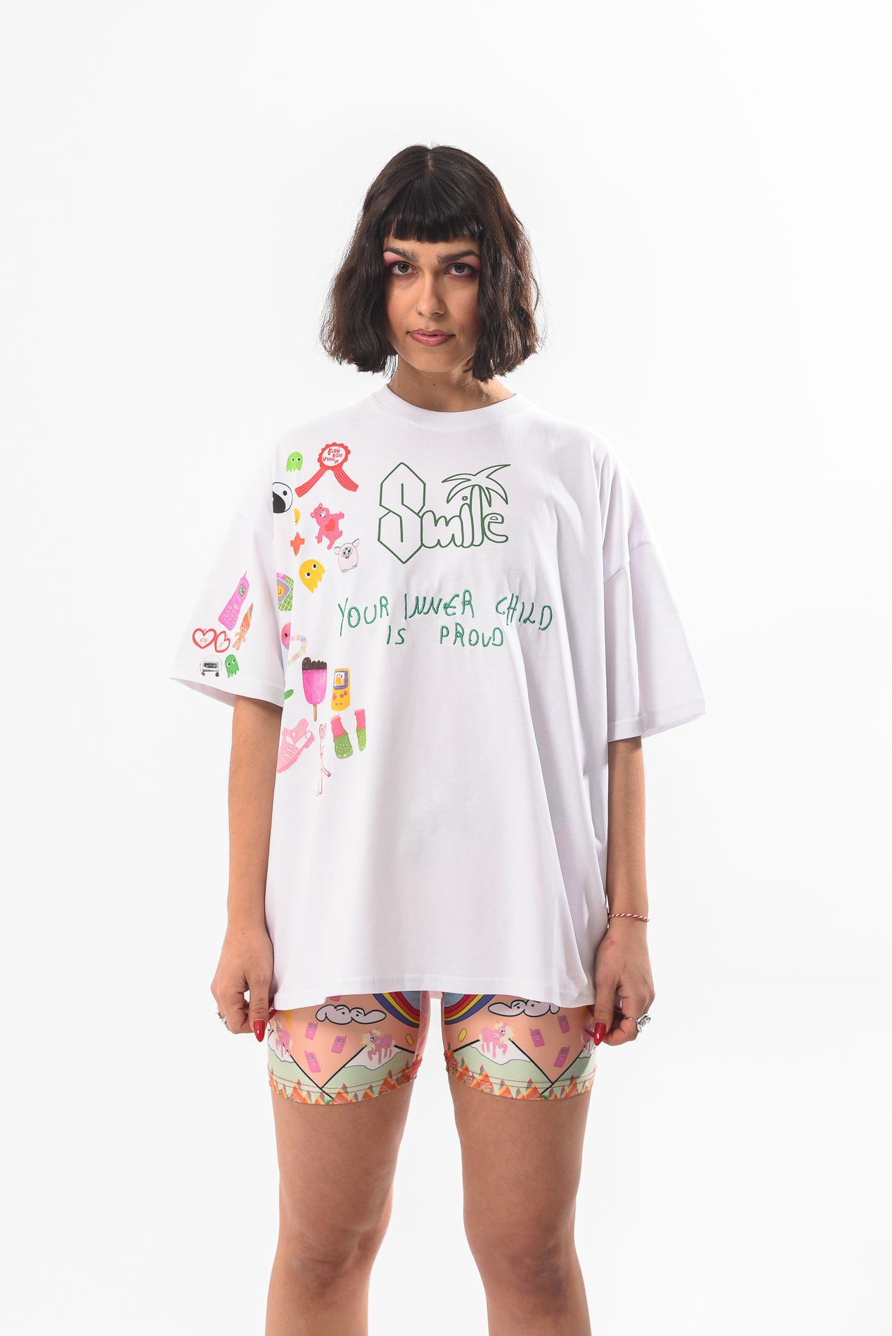 Inner Child - Ovary Gang x Missy Merida White Tshirt