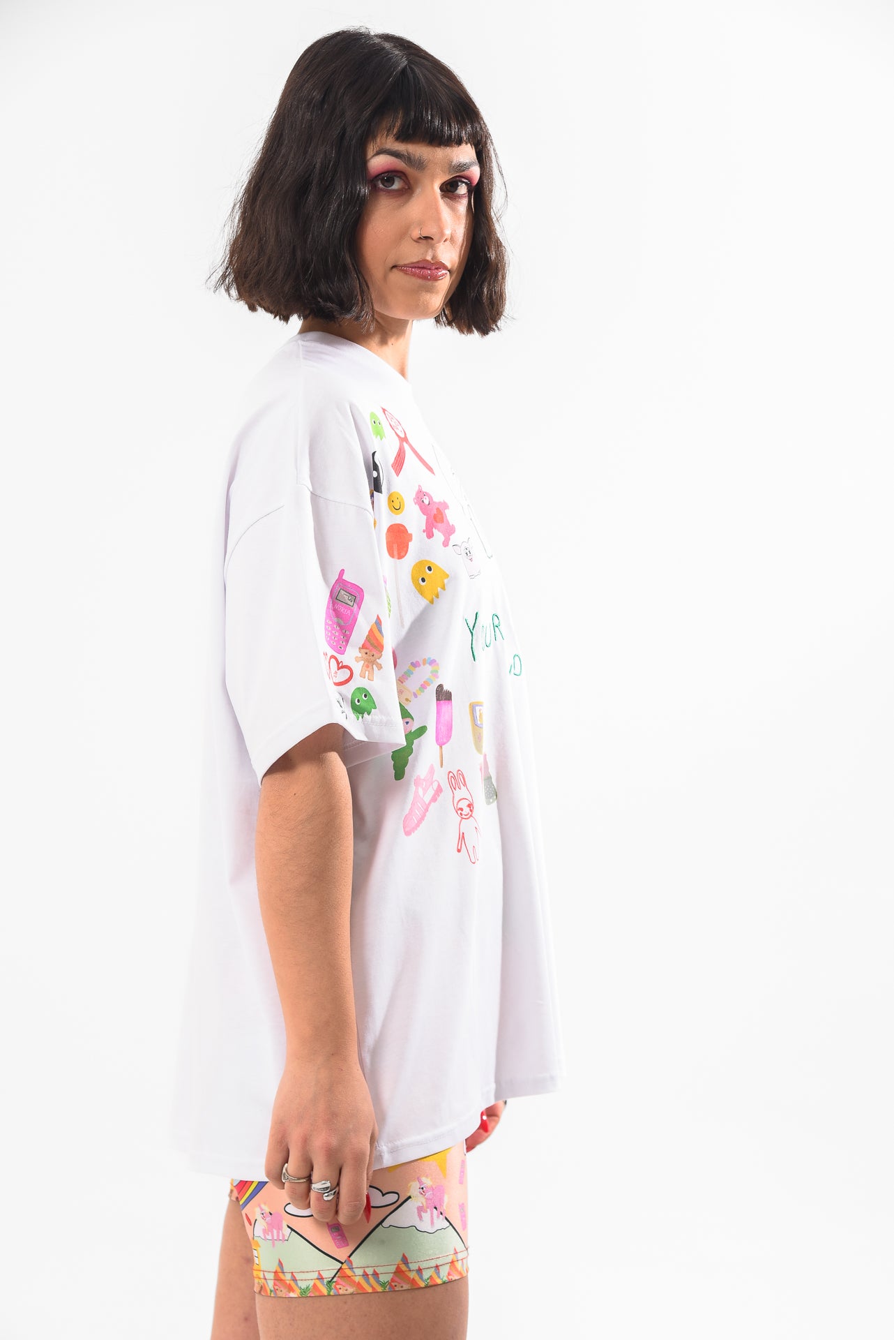 Inner Child - Ovary Gang x Missy Merida White Tshirt