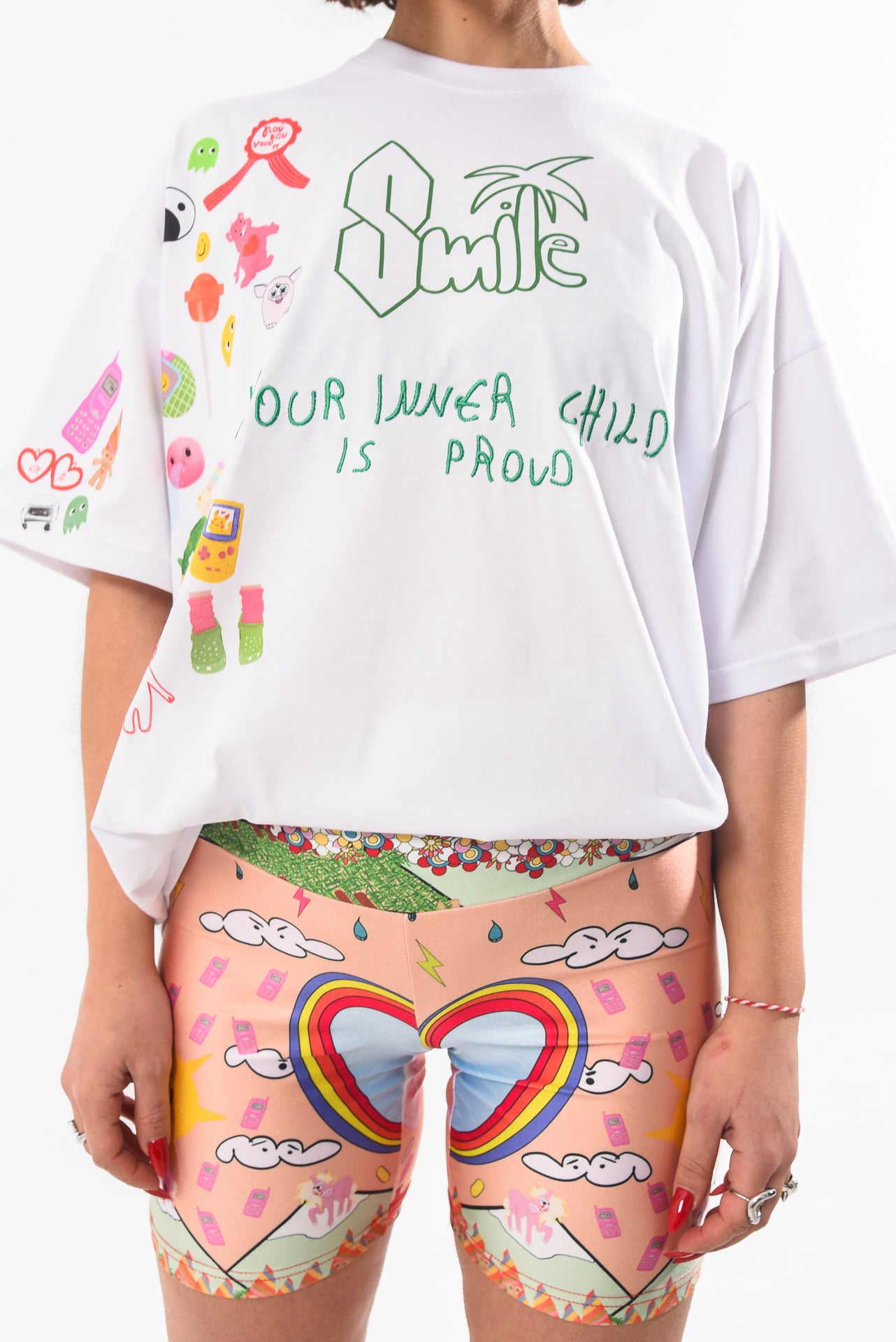 Inner Child - Ovary Gang x Missy Merida White Tshirt