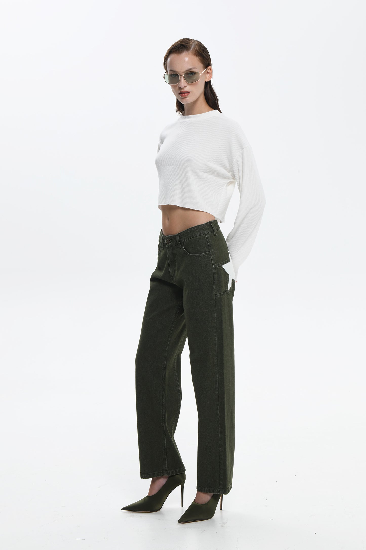Stacy Denim (khaki)