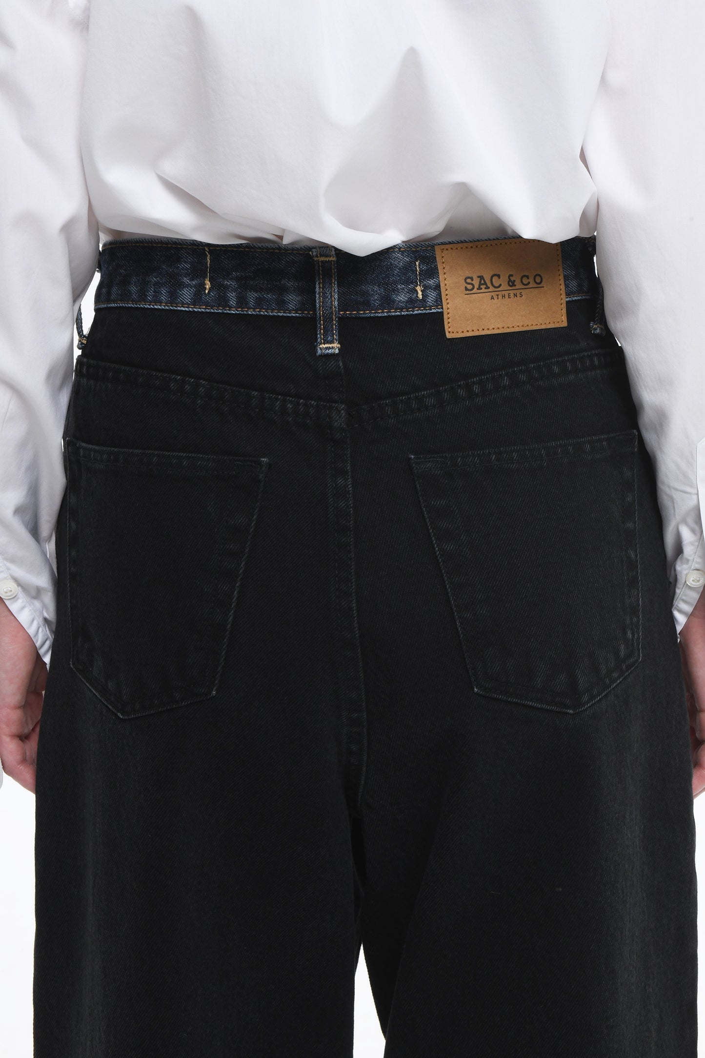 Evelyn Denim- BLACK/DARK BLUE