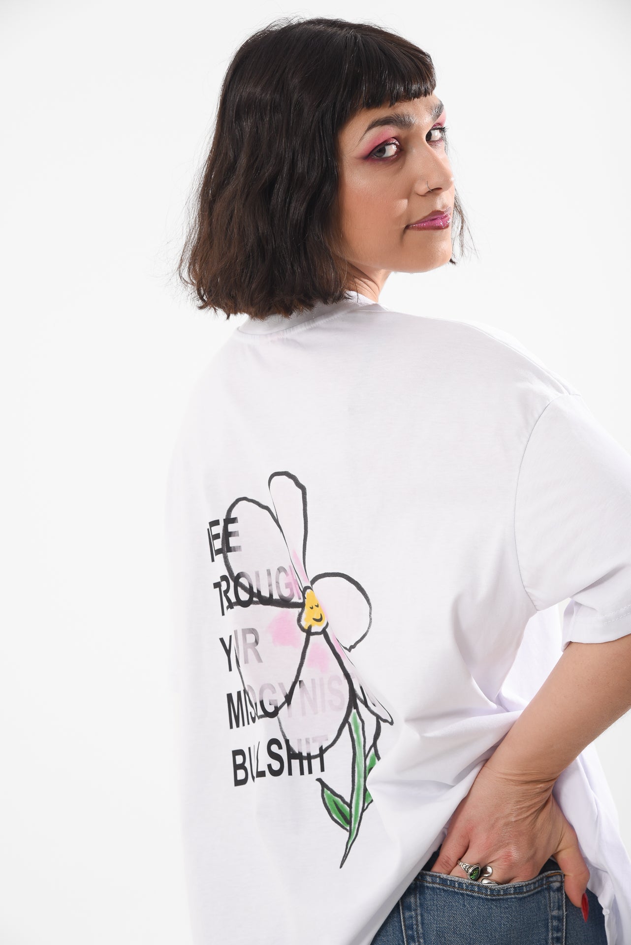 Misogynistic Shit - White Tshirt