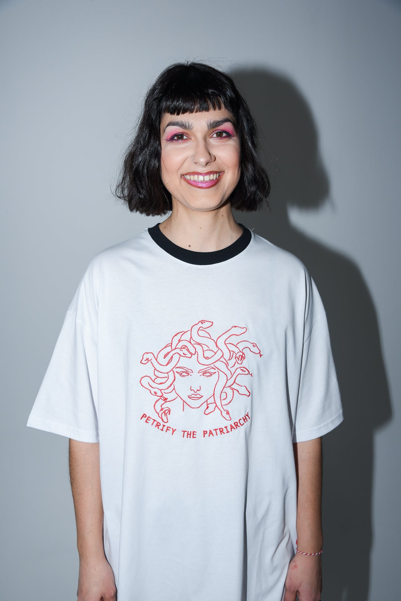Petrify The Patriarchy - White Tshirt
