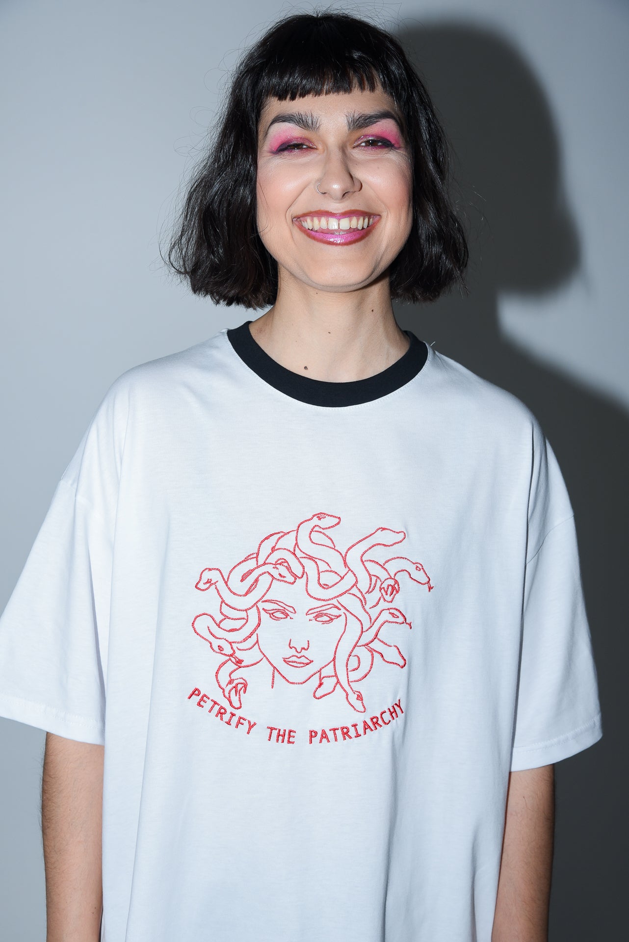 Petrify The Patriarchy - White Tshirt