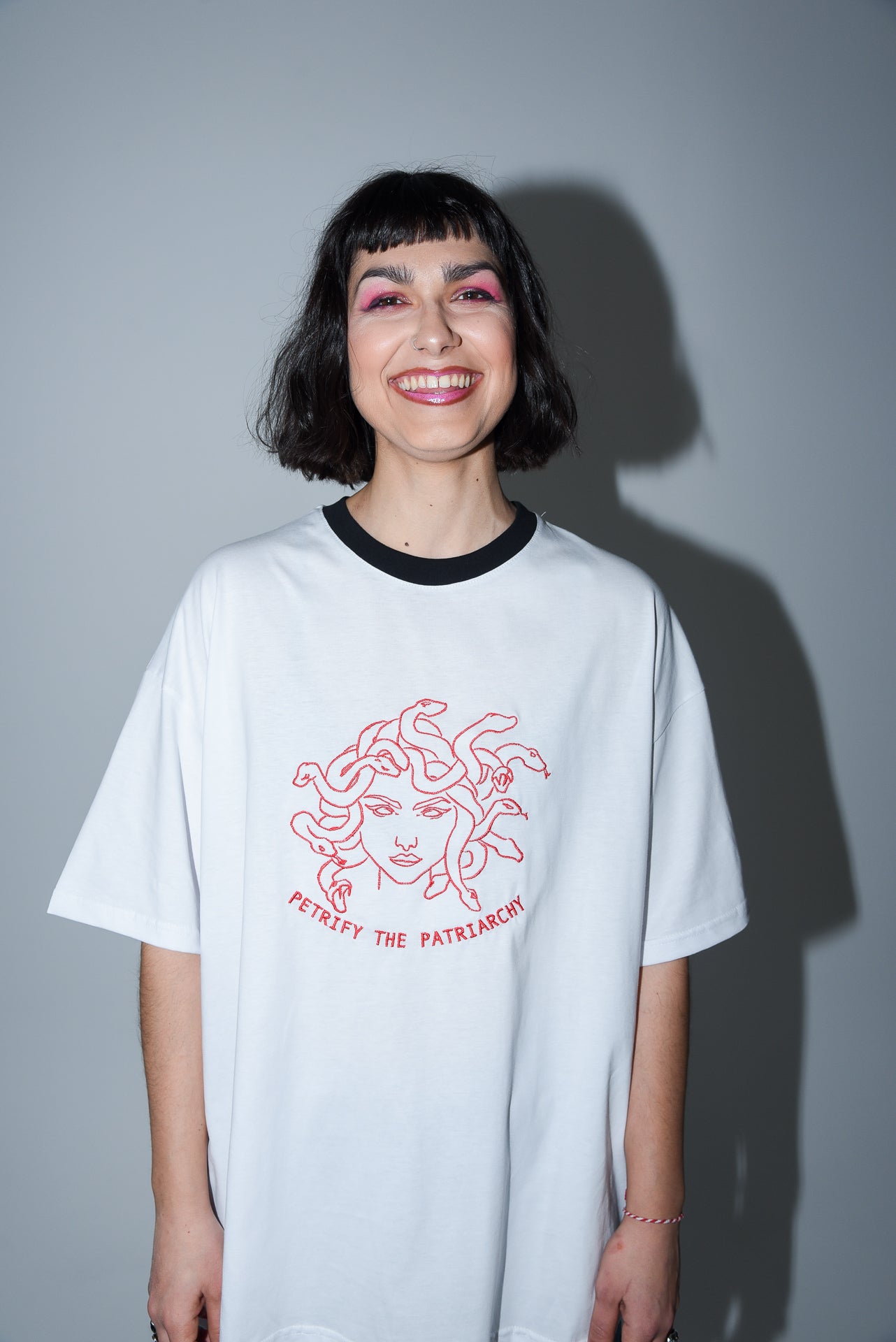 Petrify The Patriarchy - White Tshirt