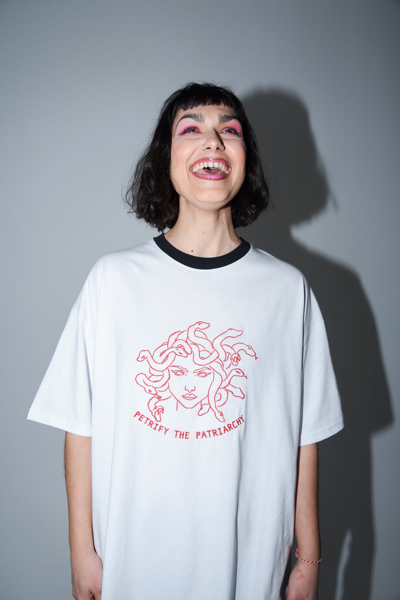 Petrify The Patriarchy - White Tshirt