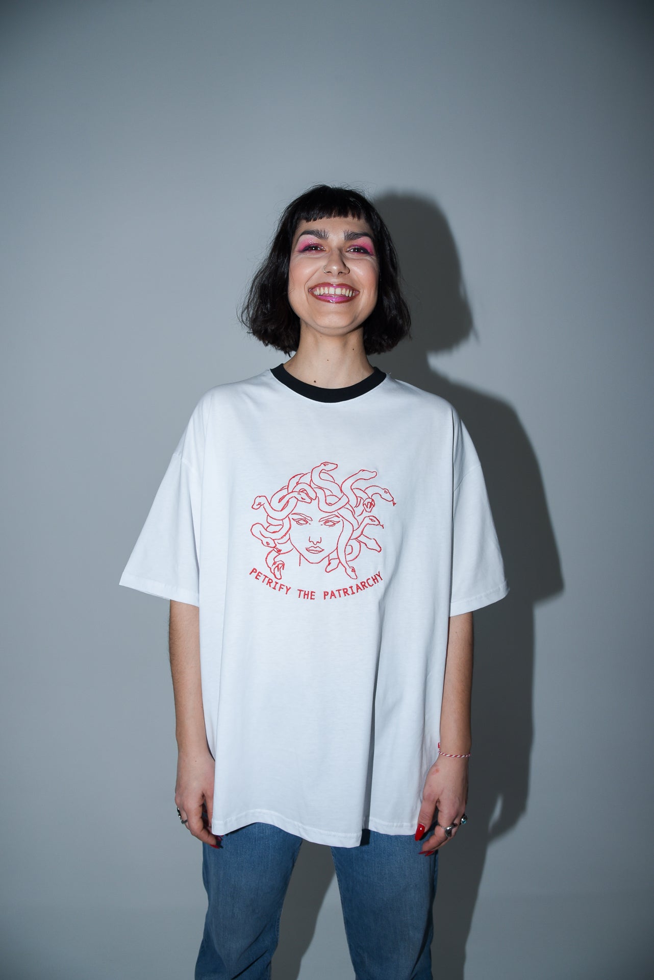 Petrify The Patriarchy - White Tshirt