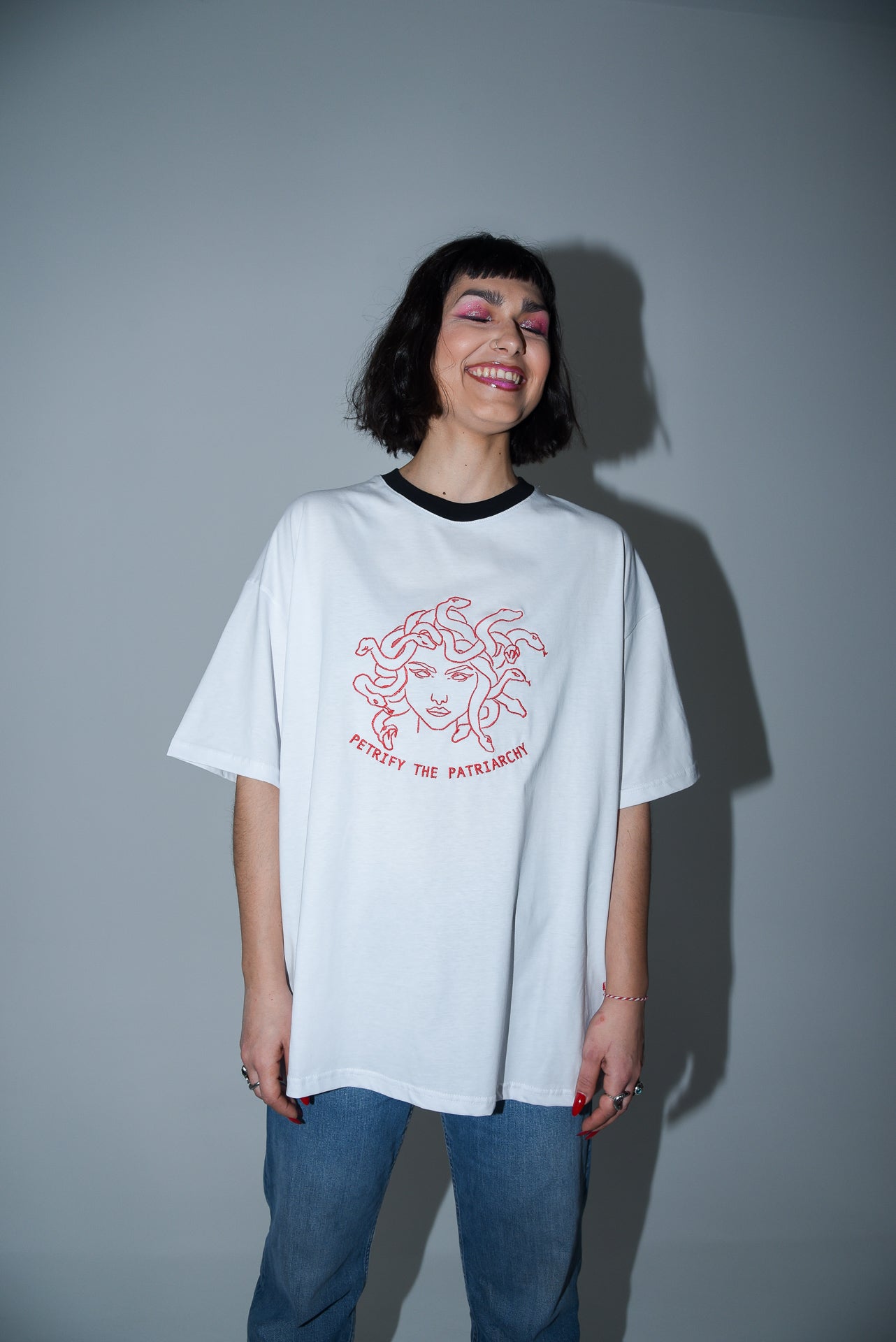 Petrify The Patriarchy - White Tshirt