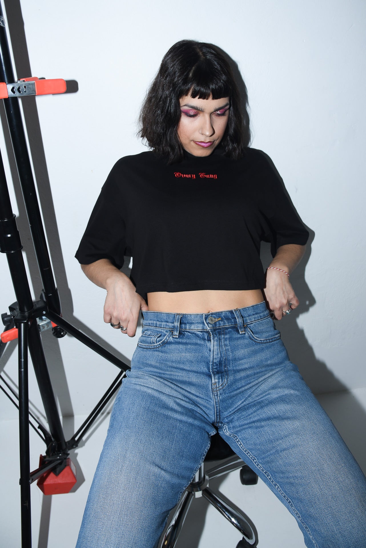 Petrify the Patriarchy - Black Crop Tshirt