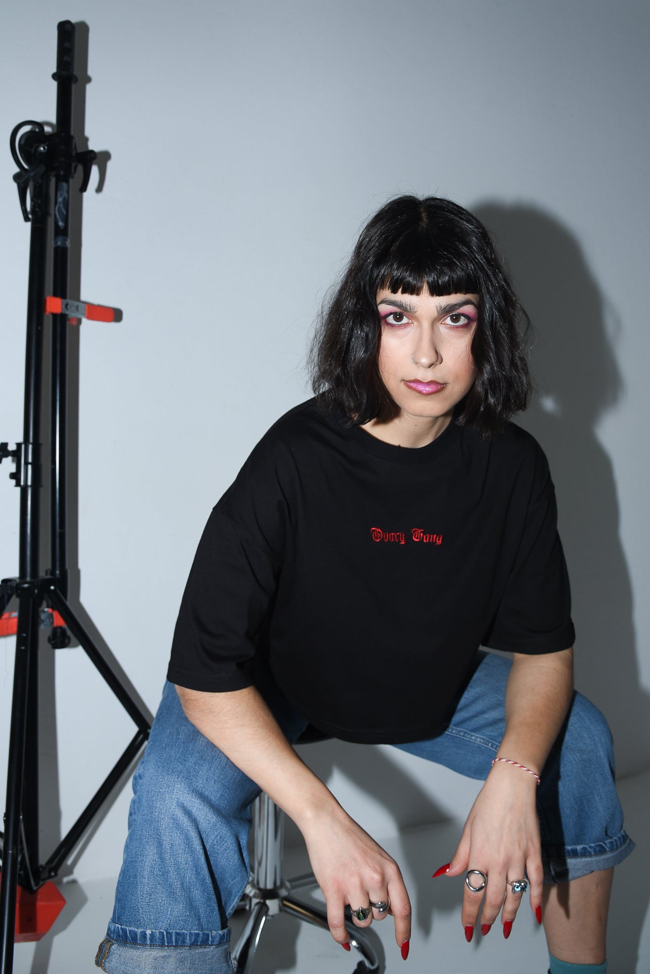 Petrify the Patriarchy - Black Crop Tshirt