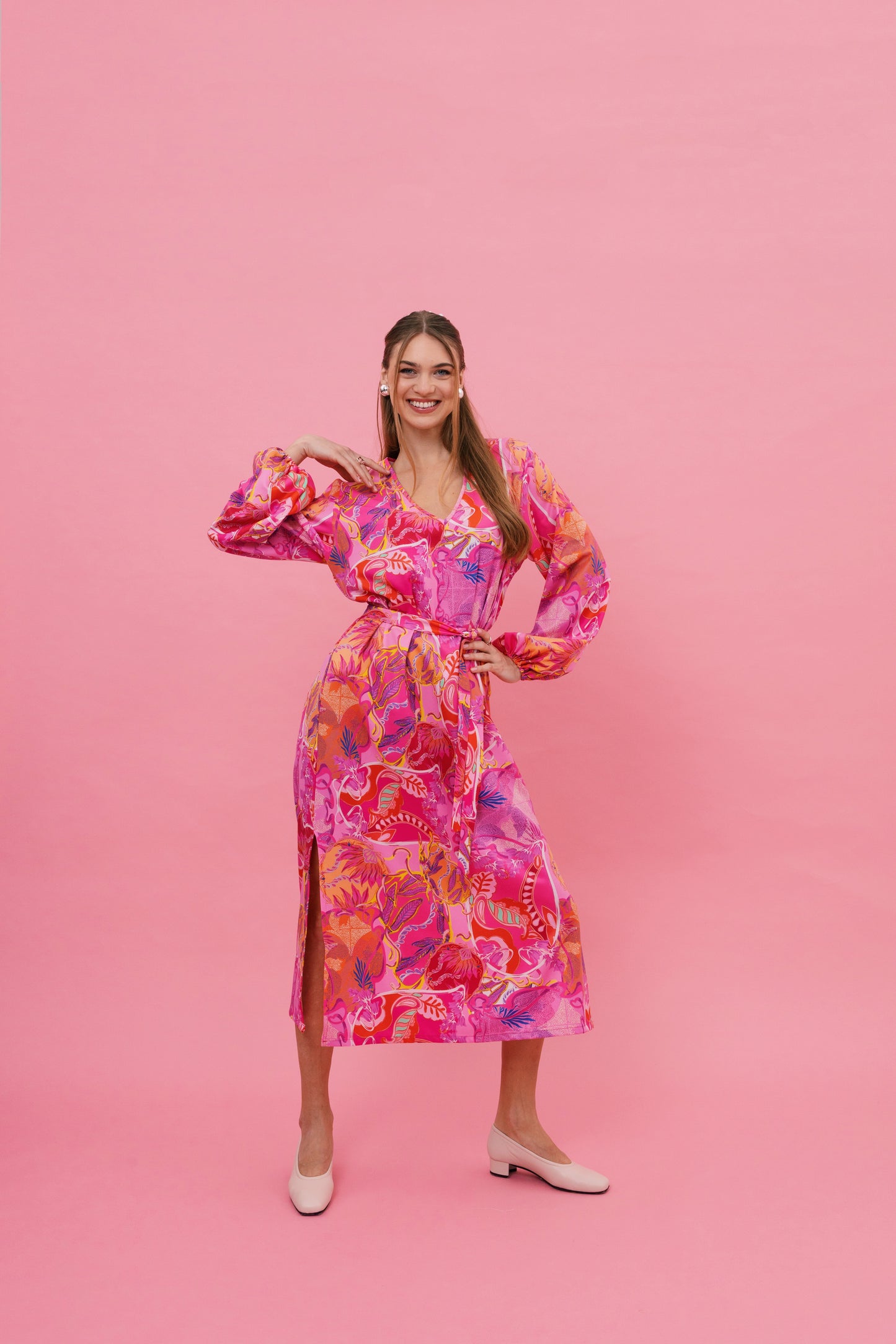 Emma Dress (Pink)