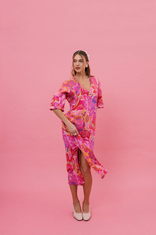 Emma Dress (Pink)