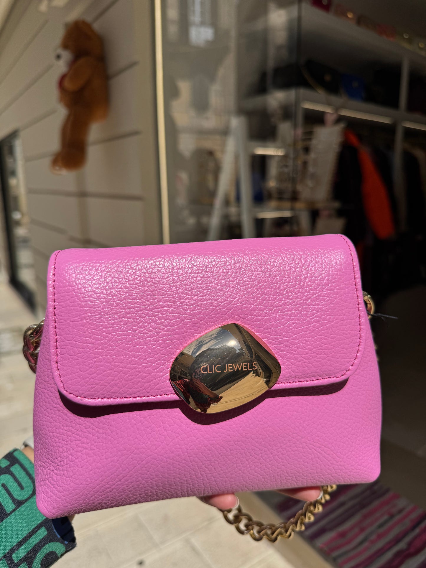 MAYA MINIBAG (Bubblegum dolaro genuine leather)
