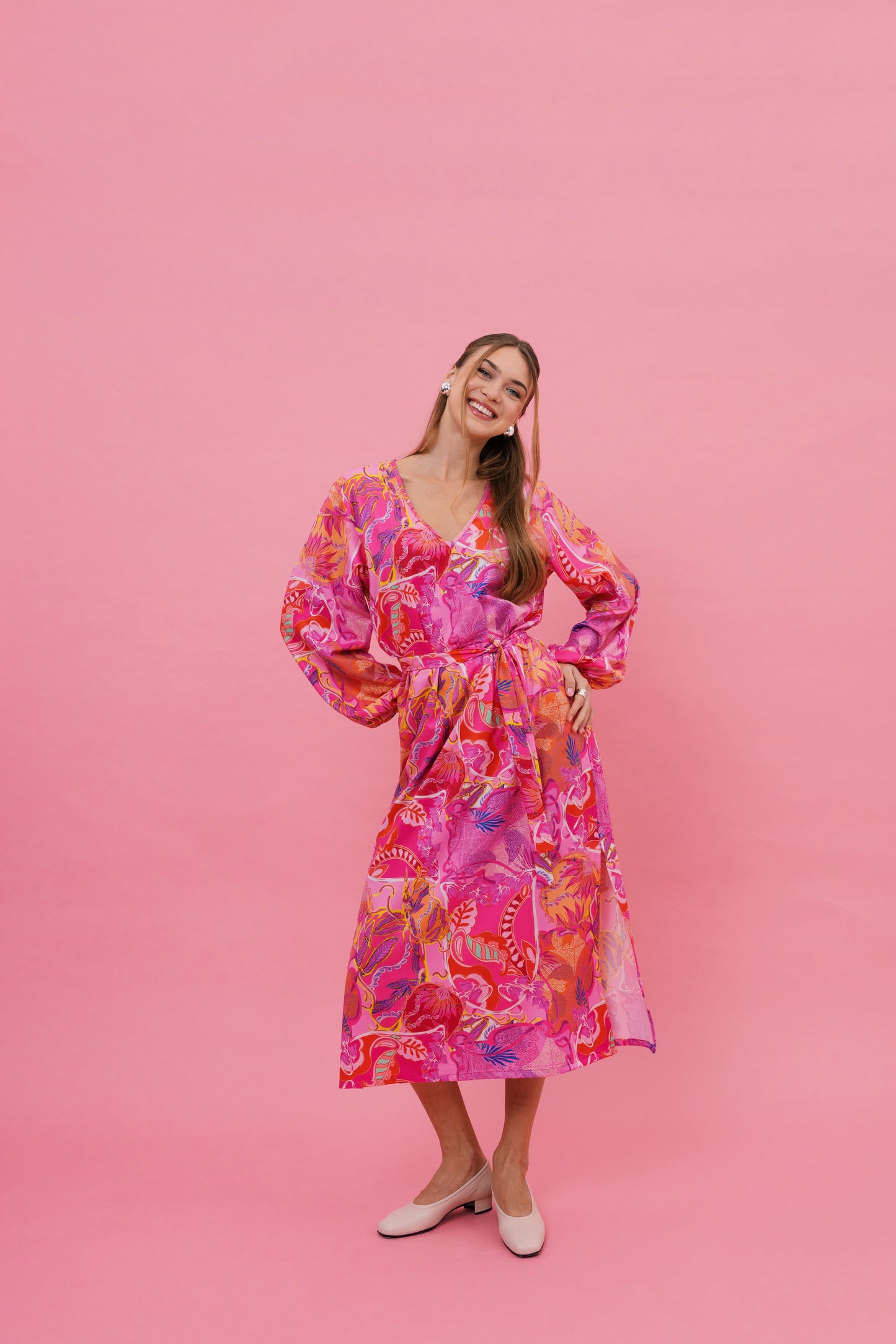 Emma Dress (Pink)