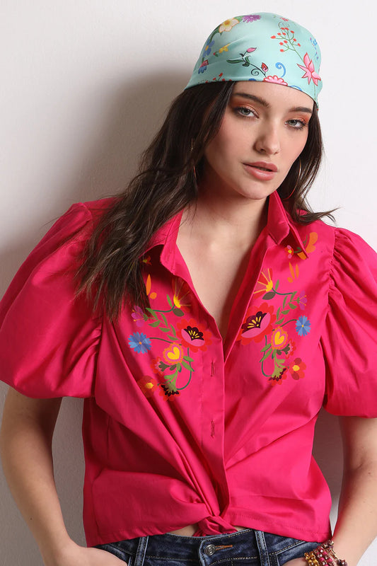 FRIDA SHIRT (fuxia)