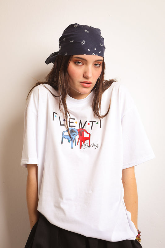 T-SHIRT ΓΛΕΝΤΙ (white)