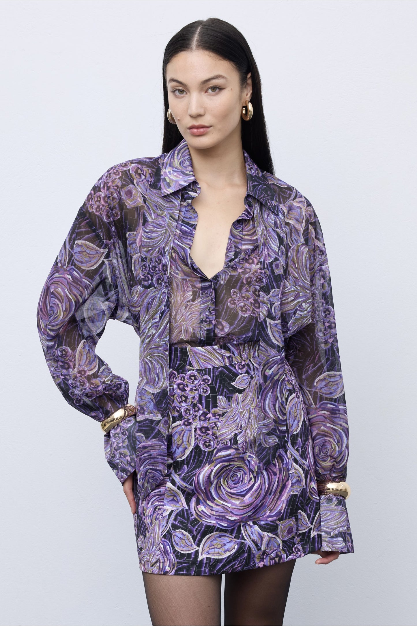 Mosaic Mauve Anthesis Shirt