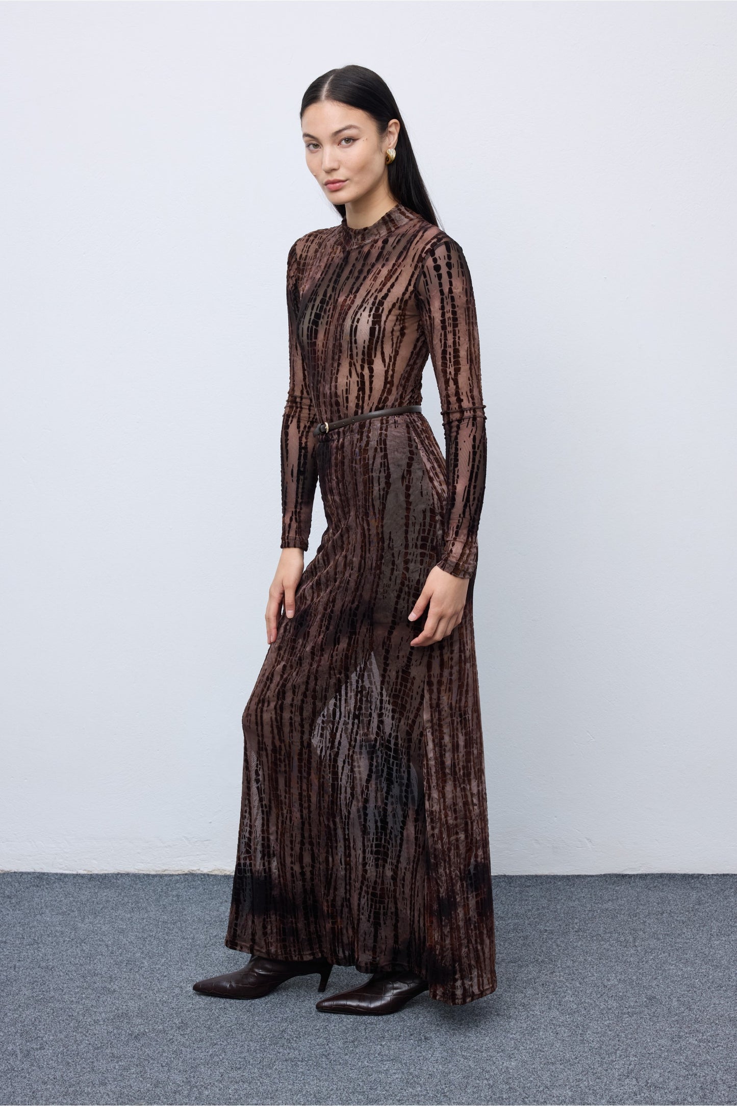 Second Skin Mesh Mermaid Skirt