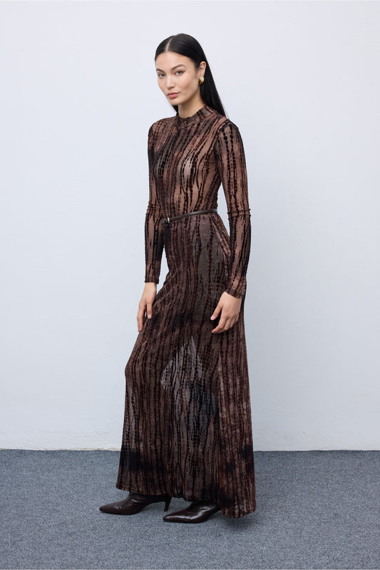 Second Skin Mesh Mermaid Skirt