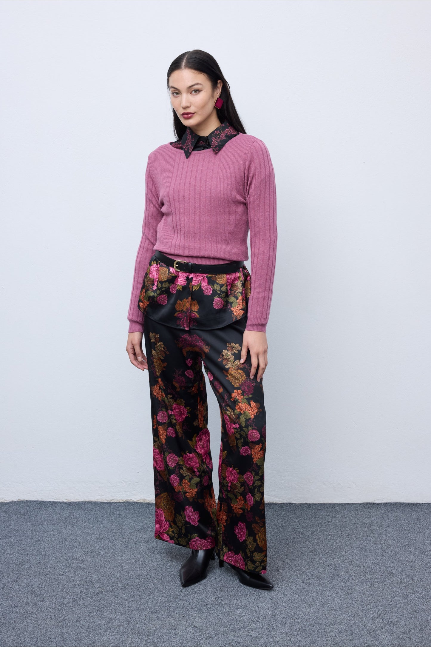 Stefani Knit Top Pink