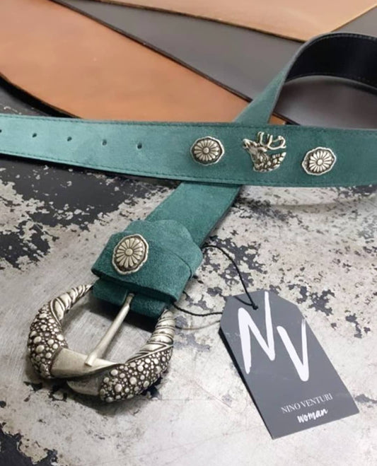 Hedgehog Leather Belt