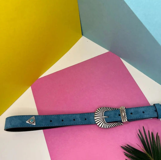 Sky Leather Belt