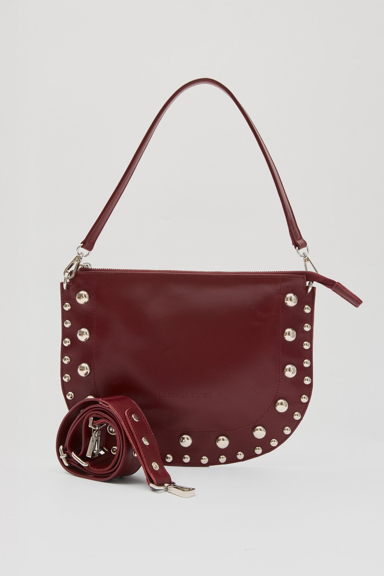 ECLIPSE ΔΕΡΜΑΤΙΝΗ ΤΣΑΝΤΑ ΩΜΟΥ ΜΕ ΤΡΟΥΚ ΜΠΟΡΝΤΟ