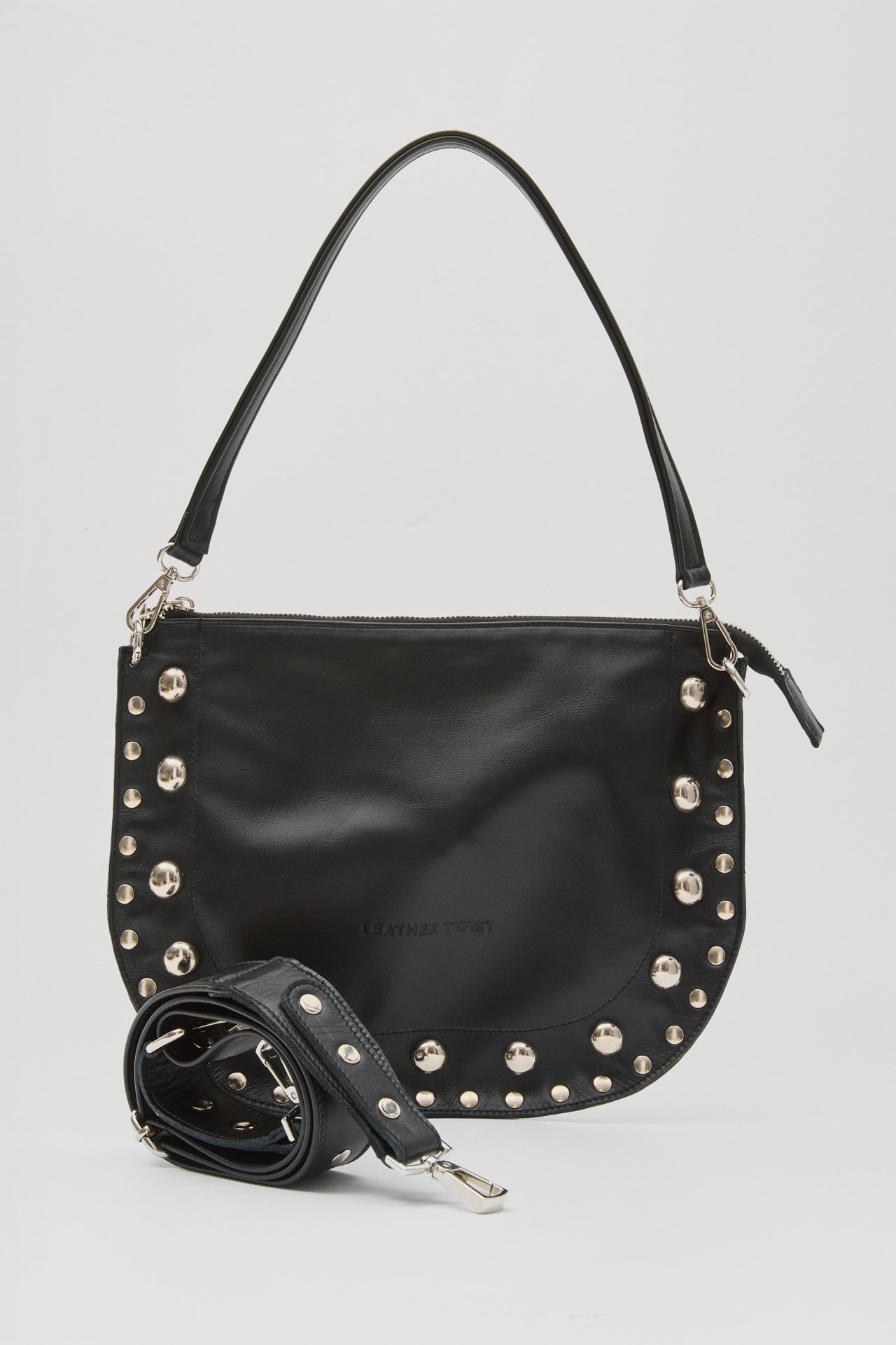 ECLIPSE ΔΕΡΜΑΤΙΝΗ ΤΣΑΝΤΑ ΩΜΟΥ ΜΕ ΤΡΟΥΚ ΜΑΥΡΗ