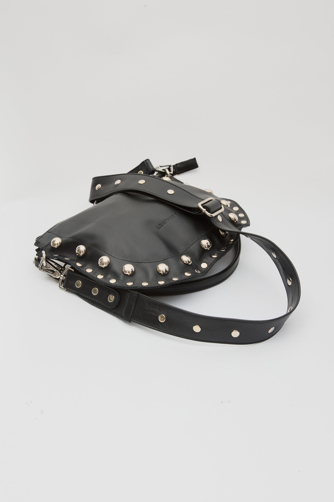 ECLIPSE ΔΕΡΜΑΤΙΝΗ ΤΣΑΝΤΑ ΩΜΟΥ ΜΕ ΤΡΟΥΚ ΜΑΥΡΗ